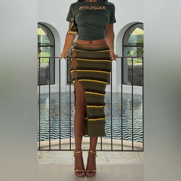 【Jacquemus】 La Jupe Caraco pencilスカート Jacquemus La Jupe Caraco Pencil Skirt | Black | FARFETCH